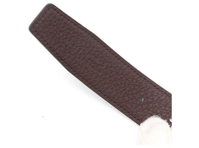 Hermès Reversible Leather Belt Extra Strap Size Brown - view 4