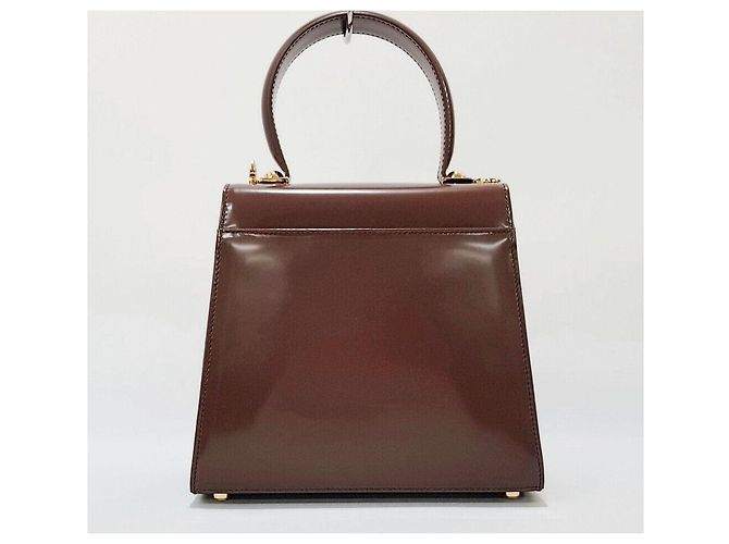 Salvatore Ferragamo Borsa Kelly con manico iconico - vista 4