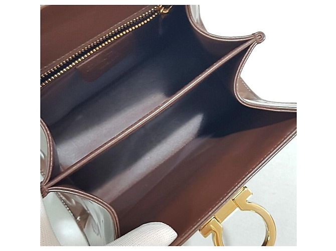 Salvatore Ferragamo Borsa Kelly con manico iconico - vista 8