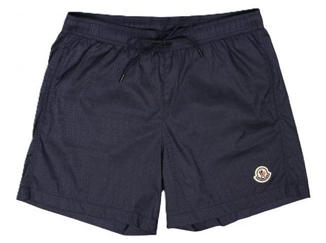 Moncler Pantaloncini da bagno in jacquard - vista 3