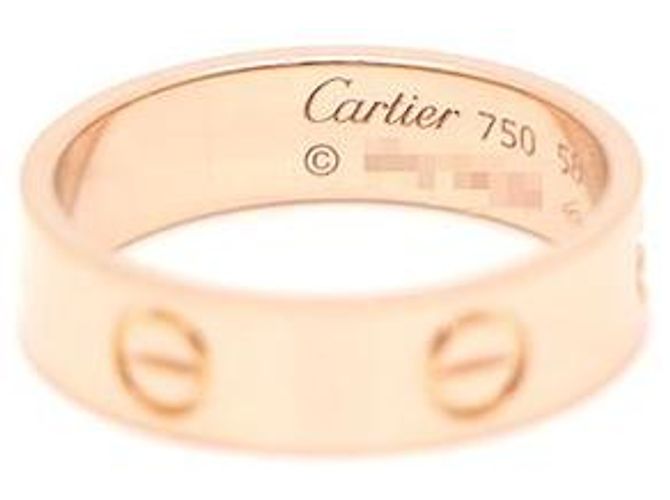 Cartier Anello Love Small in Oro Rosa - vista 3