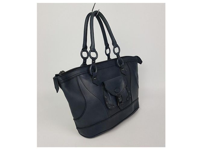 Tod's Bolso tote de cuero Azul - vista 3