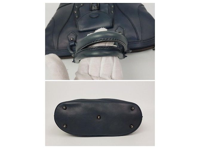 Tod's Bolso tote de cuero Azul - vista 7