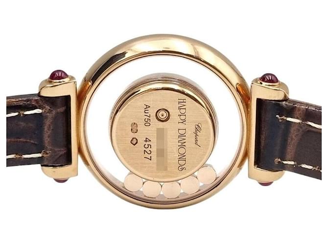 Chopard Happy Moving Diamond Uhr Golden - Ansicht 2