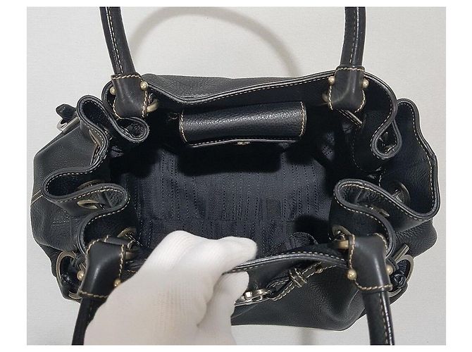 Salvatore Ferragamo Borsa Tote con decorazione Gancini Nero - vista 8