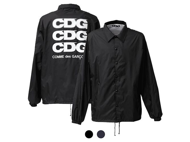 Comme Des Garcons Lettering Coach Jacket - Ansicht 2