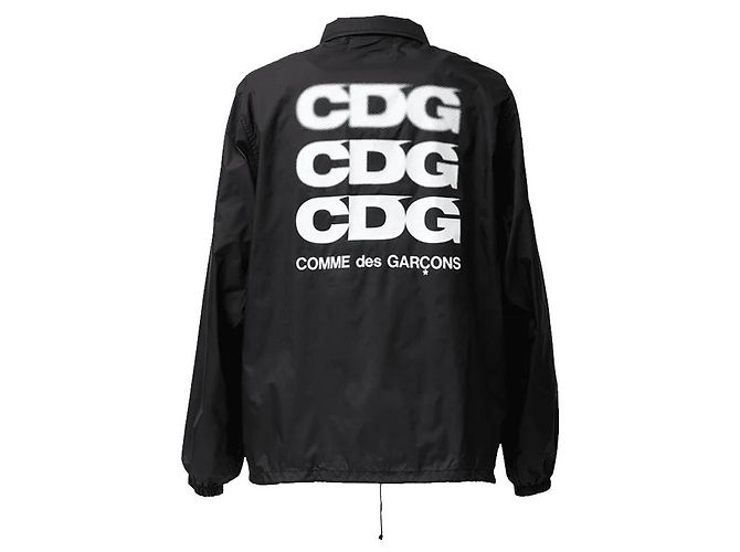 Comme Des Garcons Lettering Coach Jacket - Ansicht 4
