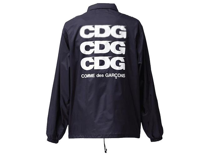 Comme Des Garcons Lettering Coach Jacket - Ansicht 7