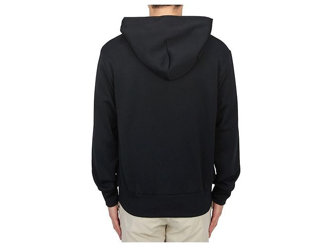 Comme Des Garcons Roter bestickter Herren-Kapuzenpullover AX Schwarz - Ansicht 4