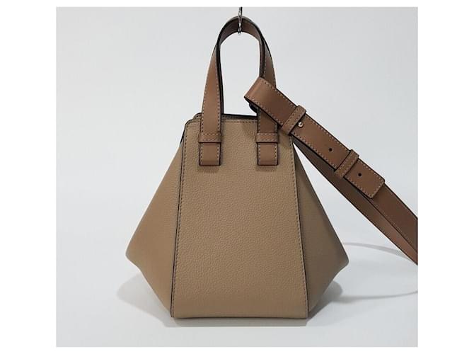 Loewe Bolso Hammock Compact Sand Castaño - vista 4