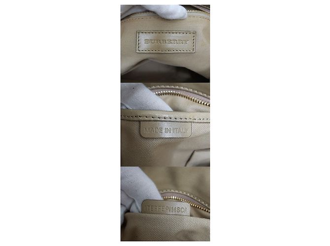 Burberry Checked Tote Schultertasche - Ansicht 10
