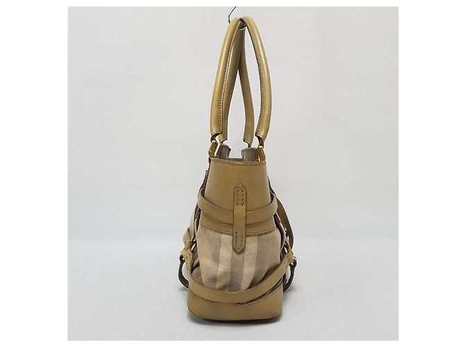 Burberry Checked Tote Schultertasche - Ansicht 4
