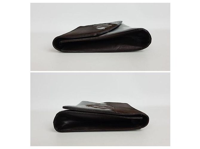 Bally Bolsa Transversal e Clutch Preto - vista 4
