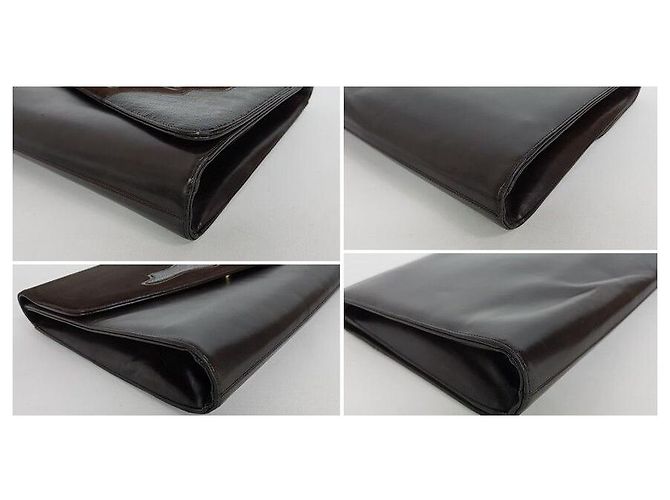 Bally Bolsa Transversal e Clutch Preto - vista 5
