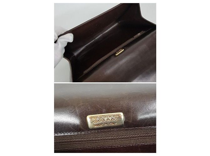Bally Bolsa Transversal e Clutch Preto - vista 7