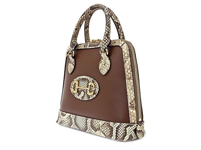 Gucci Borsa Horsebit con manico piccolo - vista 2