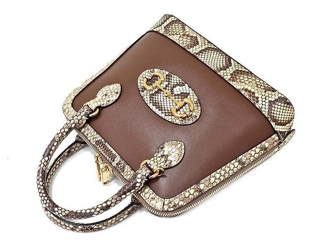 Gucci Borsa Horsebit con manico piccolo - vista 3