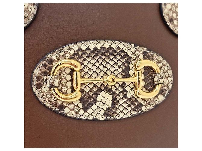 Gucci Borsa Horsebit con manico piccolo - vista 7