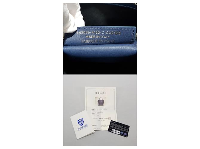 Balenciaga Borsa Bazaar Shopper Small Blu - vista 10