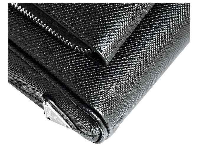 Prada Saffiano Crossbody Bag Schwarz - Ansicht 5