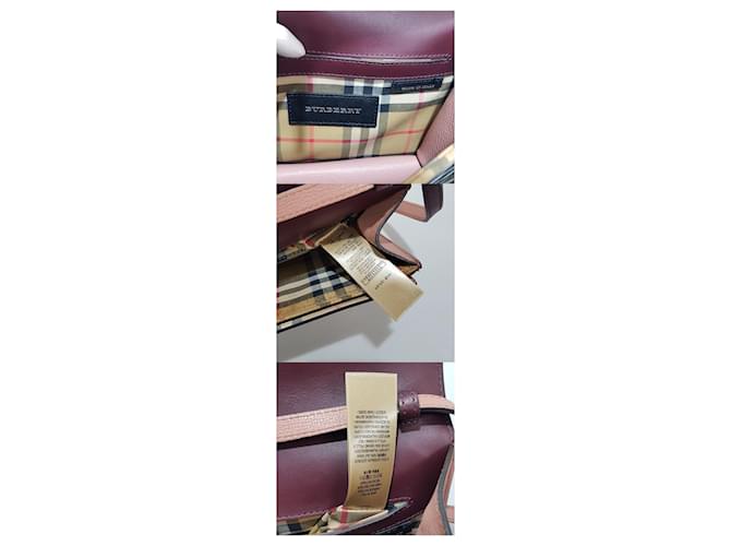 Burberry Borsa a tracolla Macken Small Rosso - vista 9