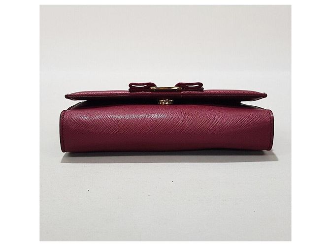 Salvatore Ferragamo Borsa a tracolla Ginnie Chain Rosso - vista 6