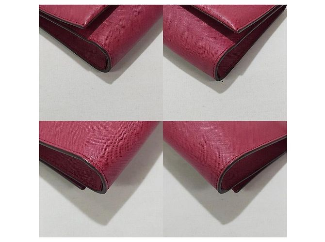 Salvatore Ferragamo Borsa a tracolla Ginnie Chain Rosso - vista 7