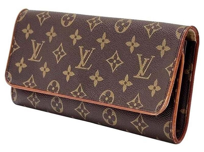 Louis Vuitton Pochette Twin GM Nero - vista 2