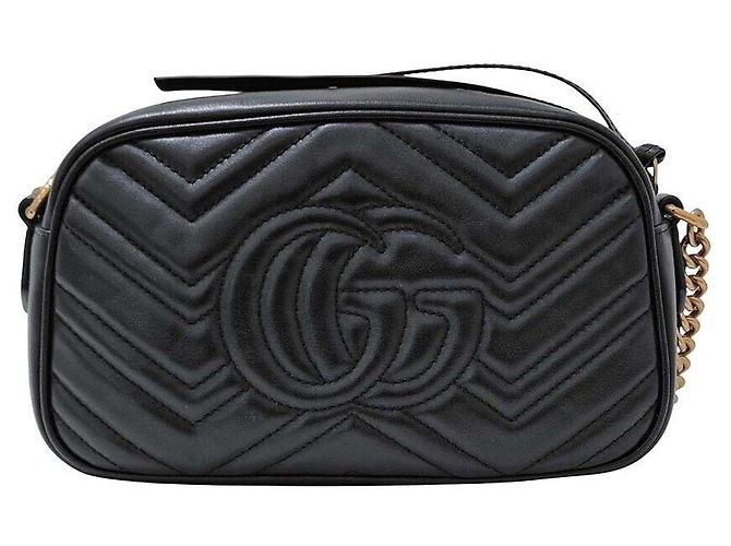 Gucci Borsa a tracolla Mamong Nero - vista 2