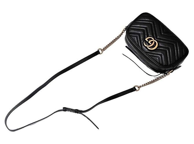 Gucci Borsa a tracolla Mamong Nero - vista 3