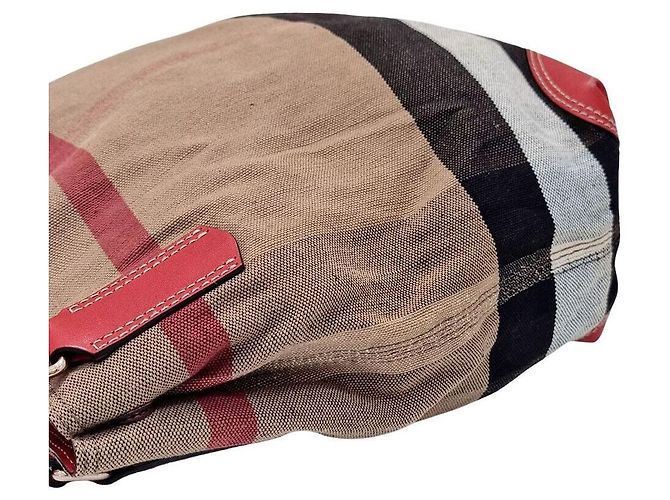 Burberry Stoff-Schultertasche - Ansicht 4