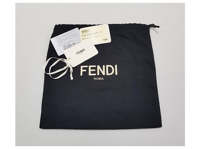 Fendi Borsa a secchiello in seta Montrezo - vista 10