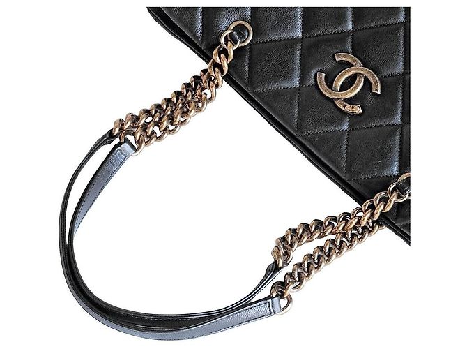 Timeless Chanel Borsa a Spalla Senza Tempo Nero - vista 3