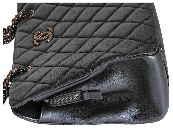 Timeless Chanel Borsa a Spalla Senza Tempo Nero - vista 4