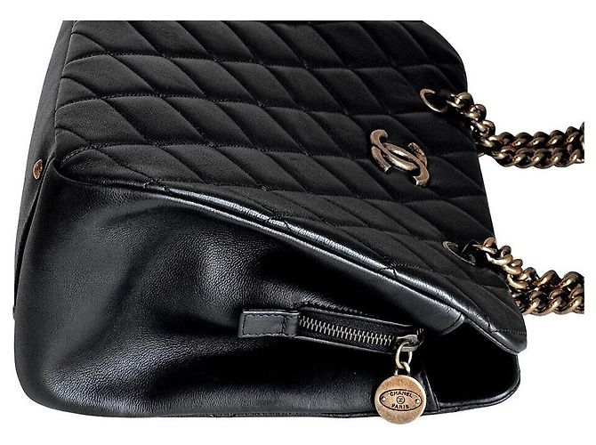Timeless Chanel Borsa a Spalla Senza Tempo Nero - vista 5