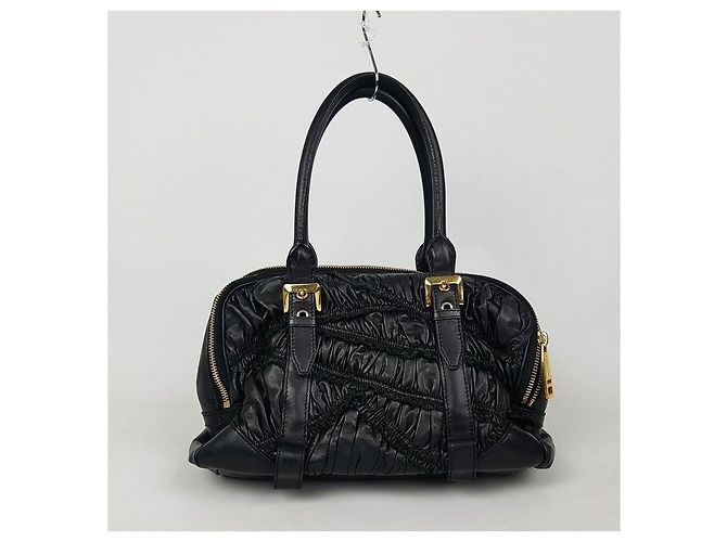 Burberry Borsa a tracolla in pelle di pecora Nero - vista 3