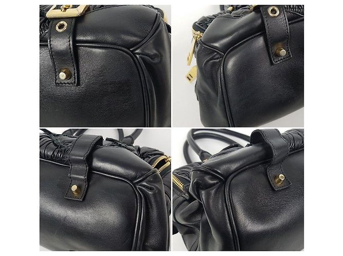 Burberry Borsa a tracolla in pelle di pecora Nero - vista 5