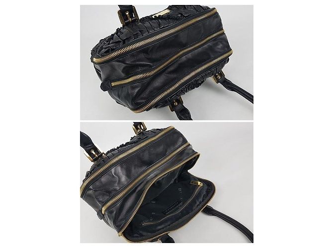 Burberry Borsa a tracolla in pelle di pecora Nero - vista 6
