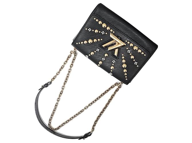 Louis Vuitton Epi Twist MM Nero - vista 3