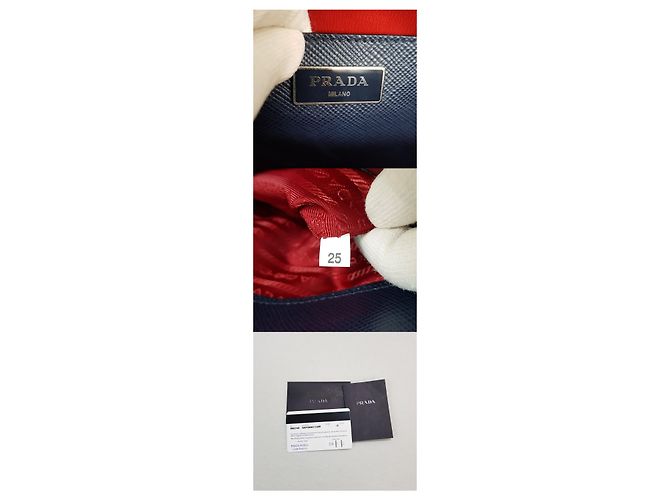 Prada Borsa Tote Quir Twin - vista 10