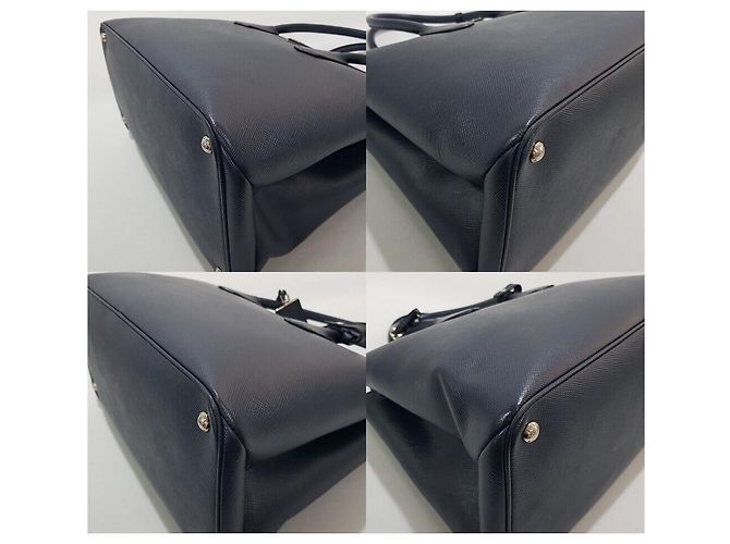 Prada Borsa Tote Quir Twin - vista 9