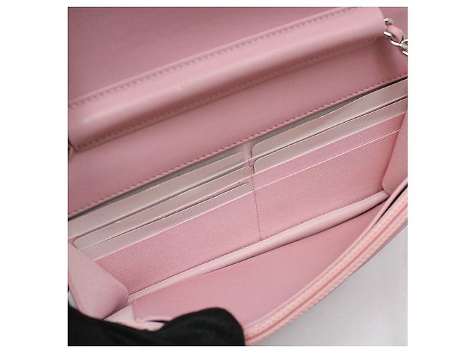 Chanel Borsa a tracolla Cruise Line Crystal Silver Boy WOC Rosa - vista 9