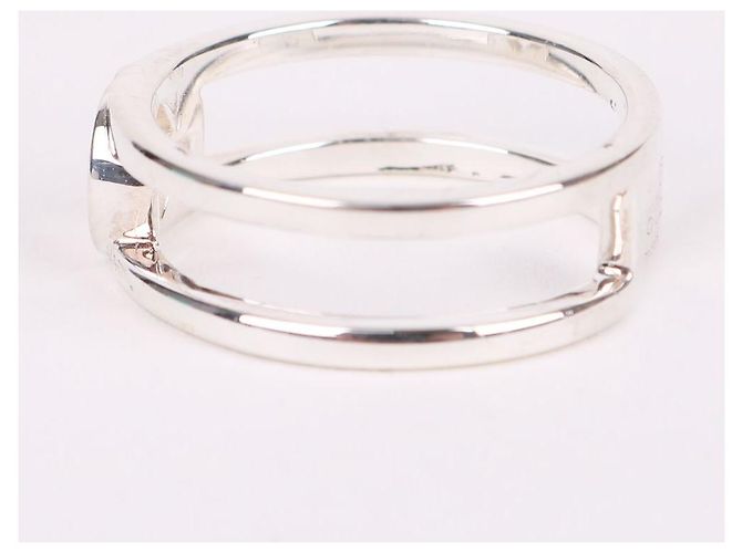 Gucci Anello Interlocking GG in argento Misura - vista 2