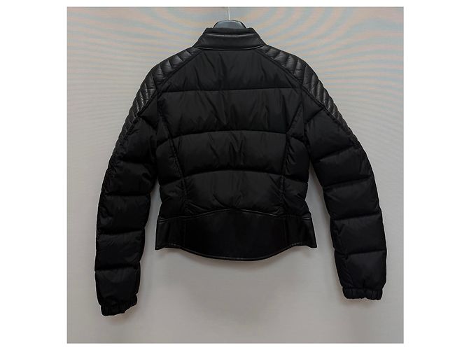 Moncler Clematis Juboto Lederjacke mit Daunenfüllung Mehrfarben - Ansicht 5