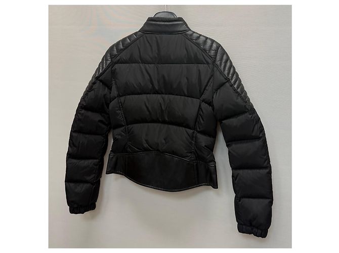 Moncler Clematis Juboto Lederjacke mit Daunenfüllung Mehrfarben - Ansicht 6