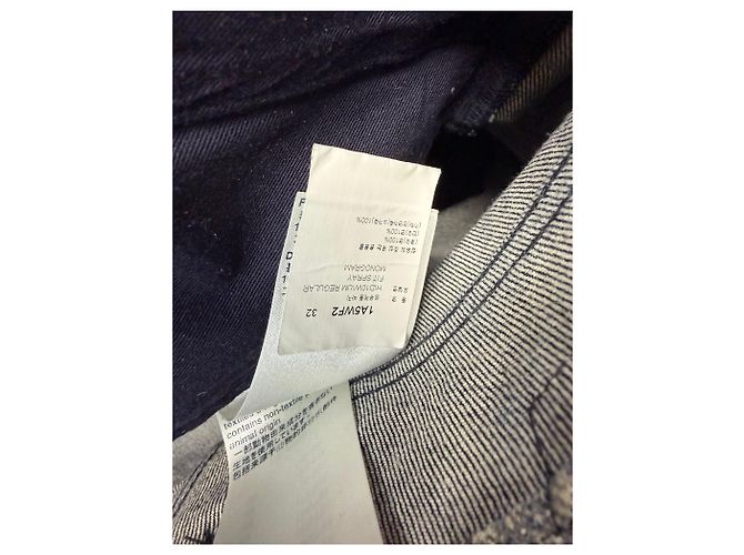 Louis Vuitton Jeans Regular Fit Spray Monogram Nero - vista 9