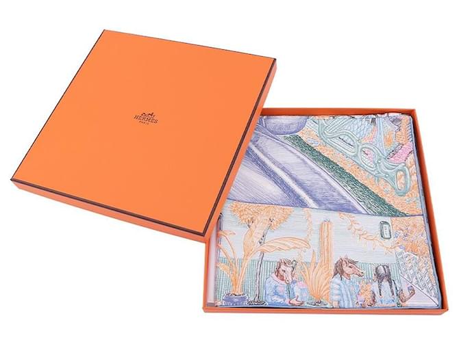 Hermès Sciarpa City of Light Multicolore - vista 2