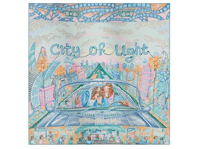 Hermès Sciarpa City of Light Multicolore - vista 4