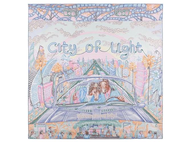 Hermès Sciarpa City of Light Multicolore - vista 7