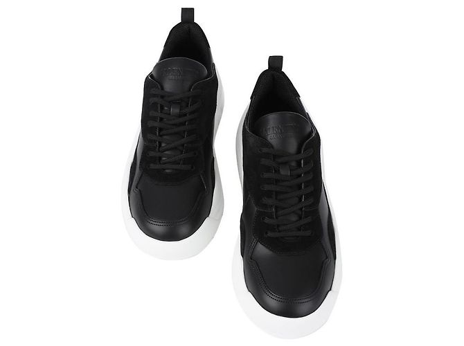 Valentino Tênis pretos masculinos - vista 4